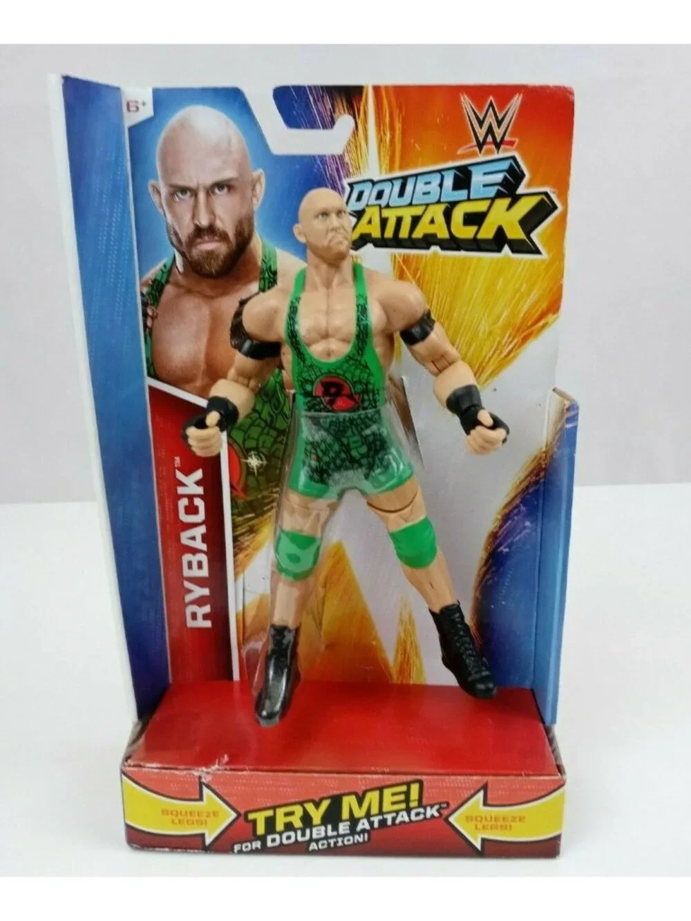 New 2014 WWF WWE Mattel Ryback Double Attack Wrestling 7